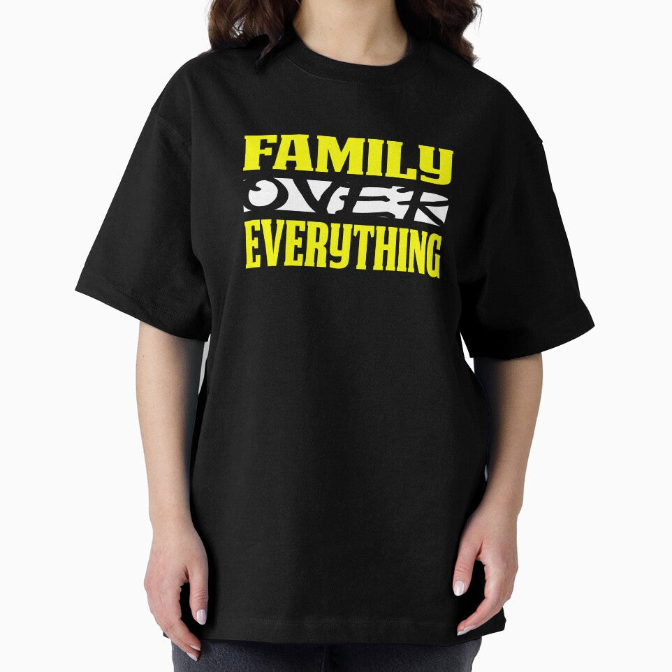 Family Over Everything Shirt by drwigglebutts