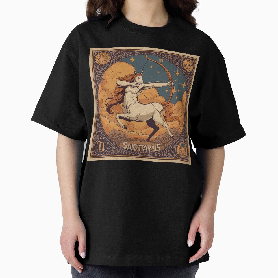 Sagittarius Zodiac Sign – Astrology Fire Sign Design | Sagittarius Birthday Gift for Astrology Lovers by Cosmic Zodiac Studio