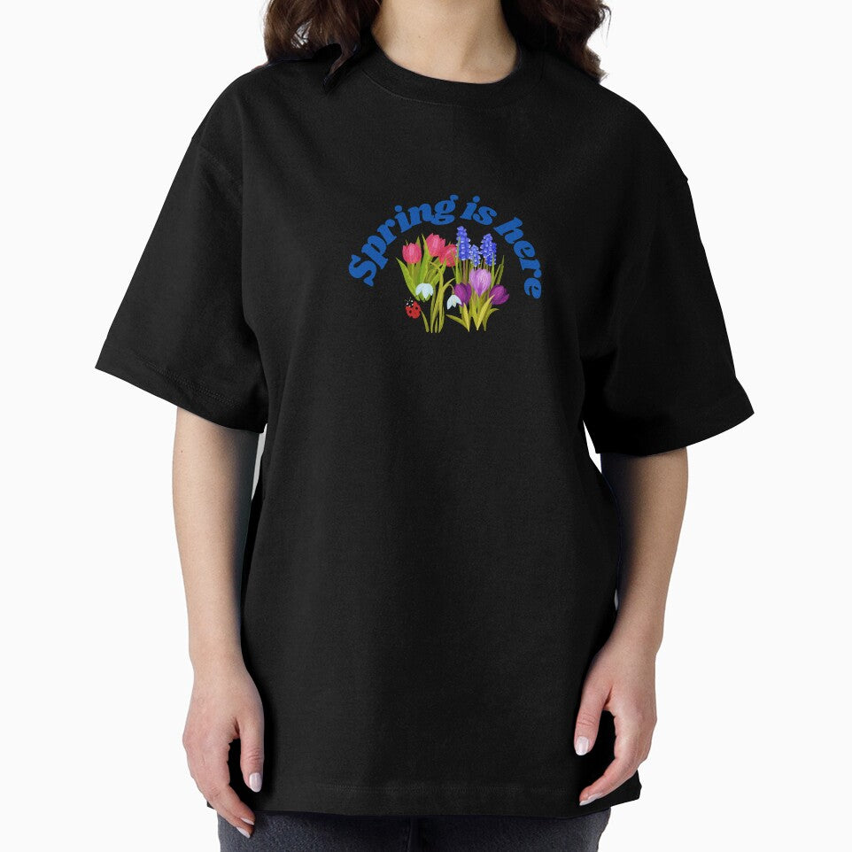 Spring is Here - Floral & Ladybug Design by silviaol
