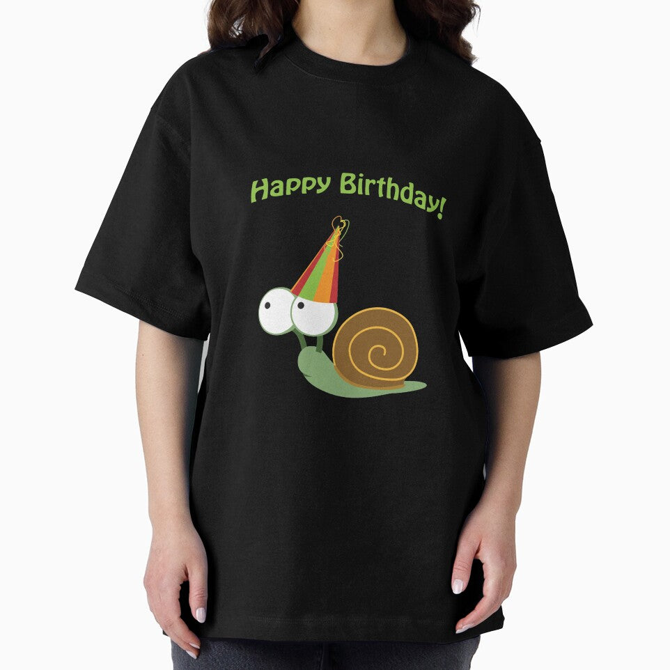 Happy Birthday! Party Snail by Hedgie Designs