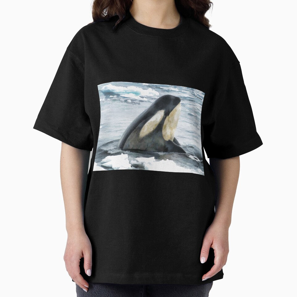 Orca Whale Spyhop by Marlene Watson-Hall