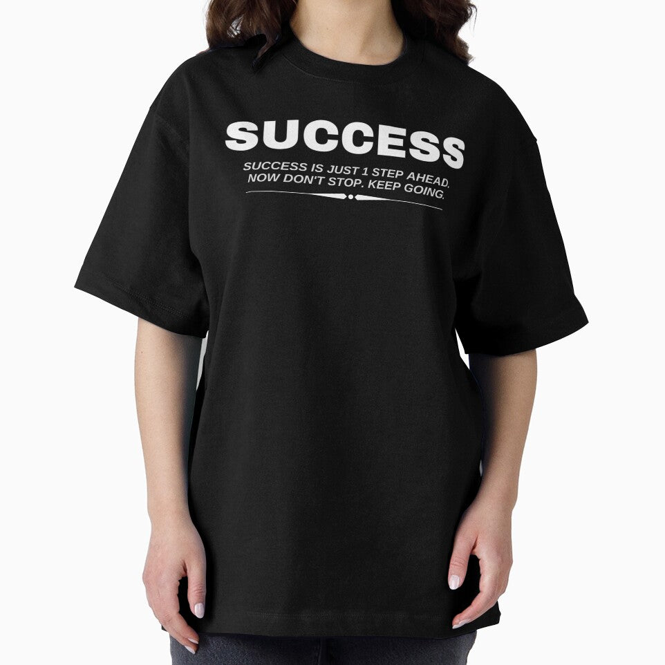 SUCCESS — Keep Going Motivational Quote by THE RADIANT LEGACY
