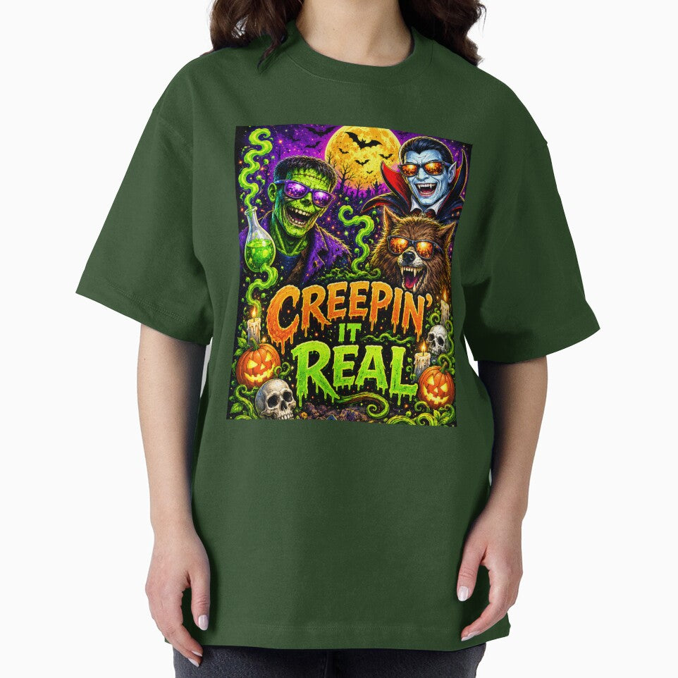 Creepin It Real – Funny Halloween Shirt by RJsTees
