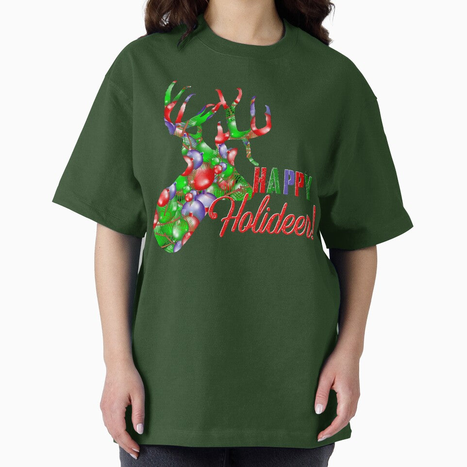 Christmas Deer, Happy Holiday Deer Hunting Design, Holiday Deer Hunter by LifeCrush