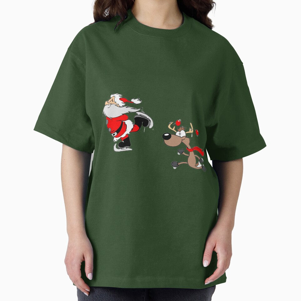 retro vintage pink santa claus by smilsusa