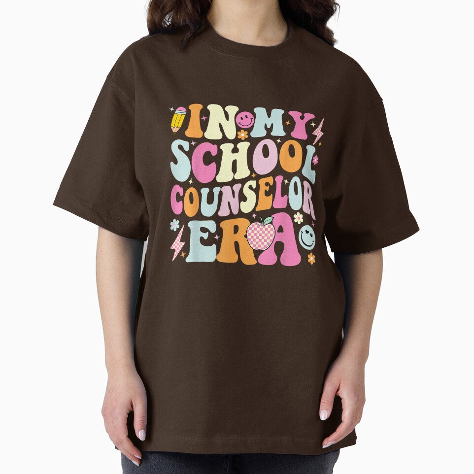 in My School Counselor Era Back to School Teacher Counseling T-Shirt by KTY-NUSS