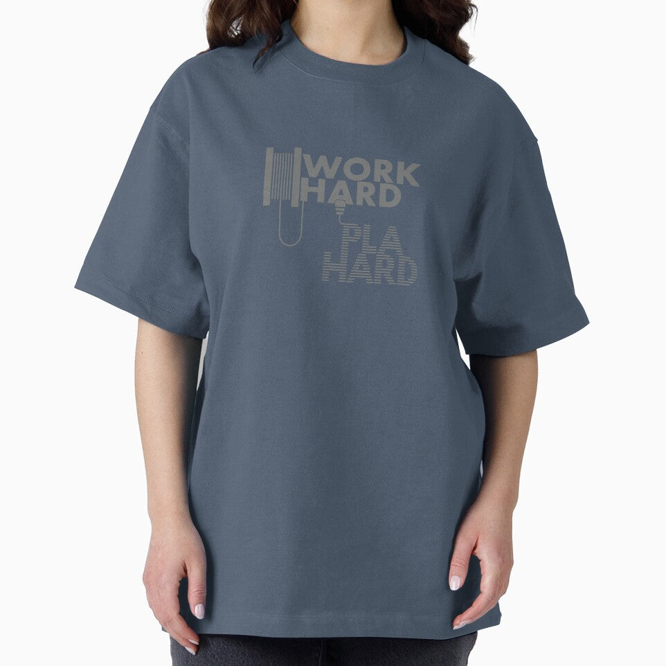 Work Hard - P.L.A. Hard | Engineering & Maker Humour by cperrydesign