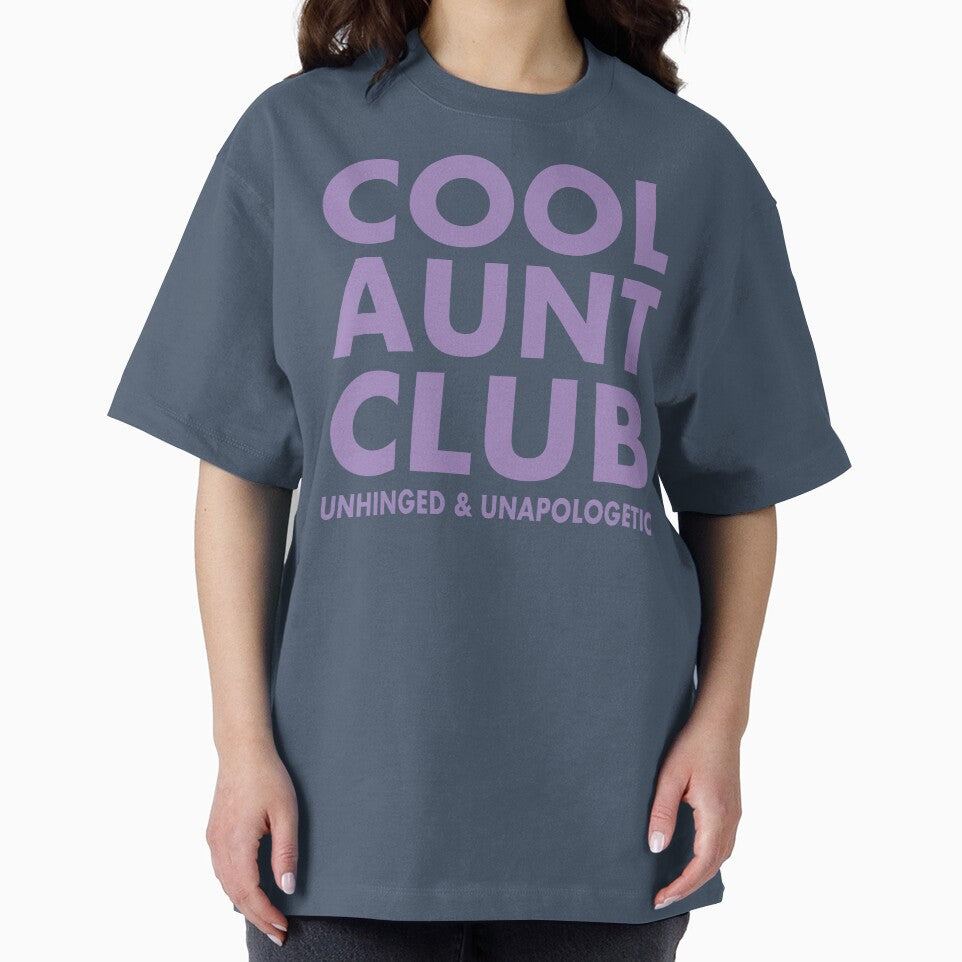 Cool Aunt Club Shirt Funny Bold Gift for Unapologetic Aunts, Unapologetic Auntie Sweatshirt, Cool Aunt Club Hat for Fun Aunties, Funny Aunt Sticker for Laptops & Journals, Cool Aunt Blanket by Noe Mill