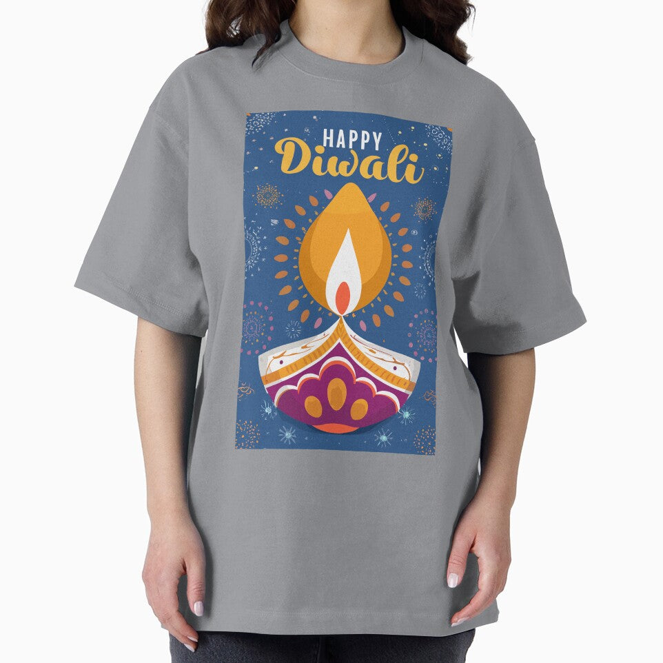 Happy Diwali Greetings- Hindu Festival Design by Jollys-ArtShop