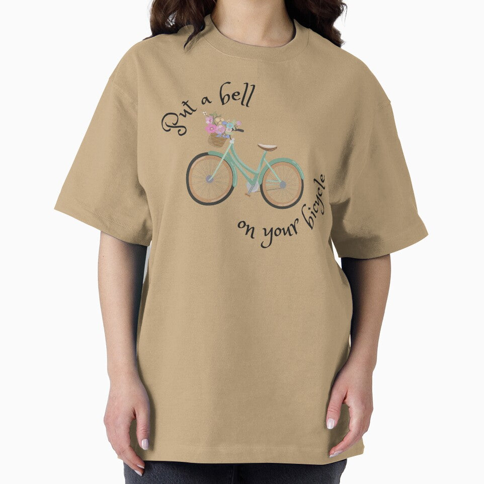 Put A Bell On Your Bicycle – Italian Girls Tour saying vintage bicycle by eMKa82