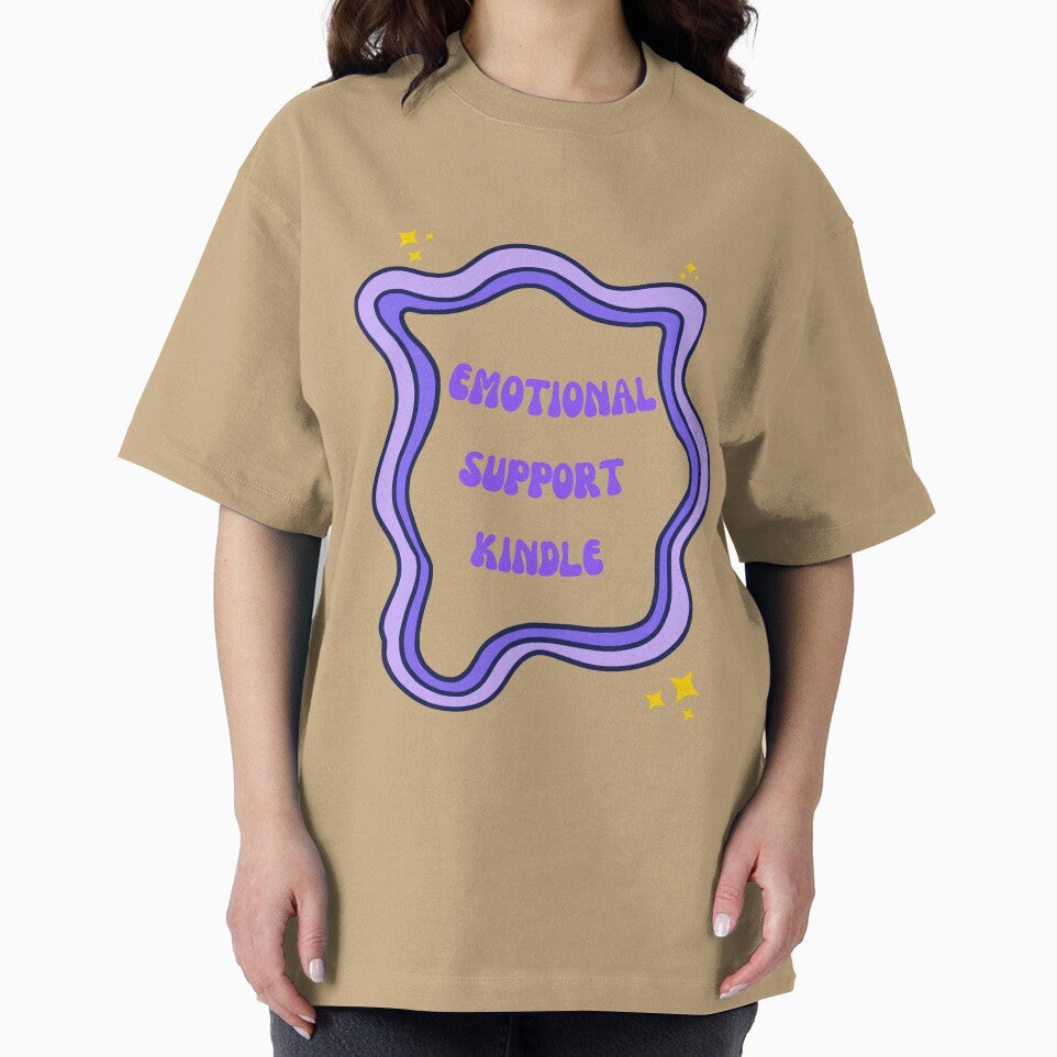 Emotional Support Kindle Purple by MadeByJadex