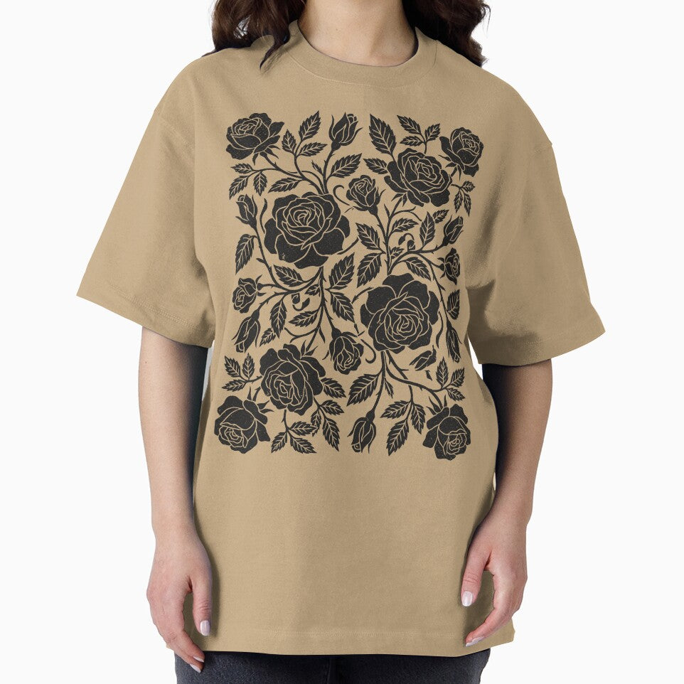 Black Roses Vintage Floral Gothic Cottagecore by Y-Vibes