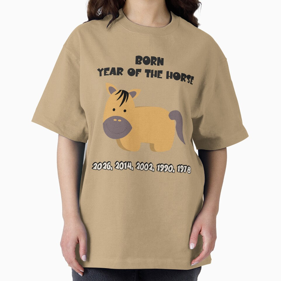 Born In The Year Of The Horse 2026, 2014, 2002, 1990, 1978 by GraTEEtude