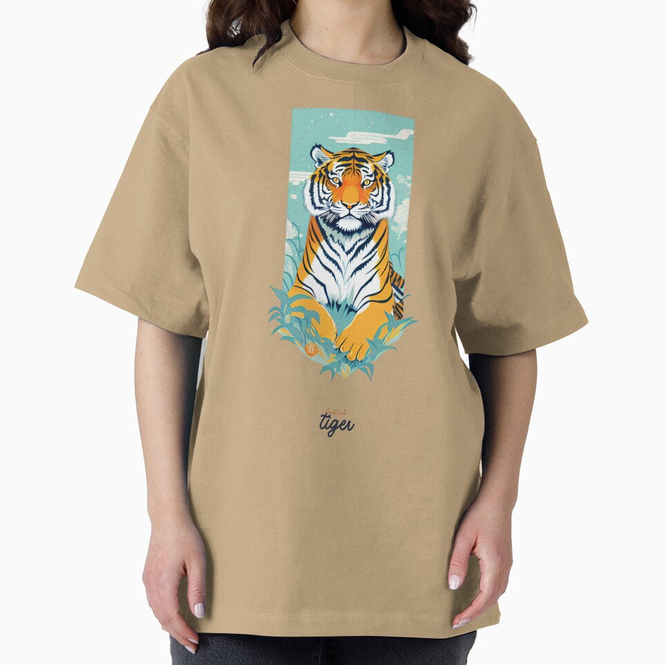 Vintage Tiger by CallisC Arts by CallisC-Arts