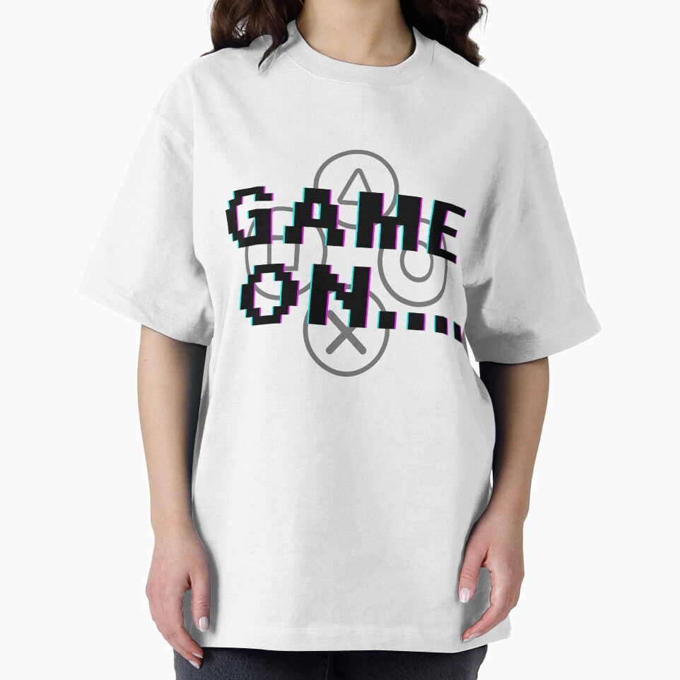 "Game On Retro Gaming Glitch Design - Perfect for Gamers" by Kabootri
