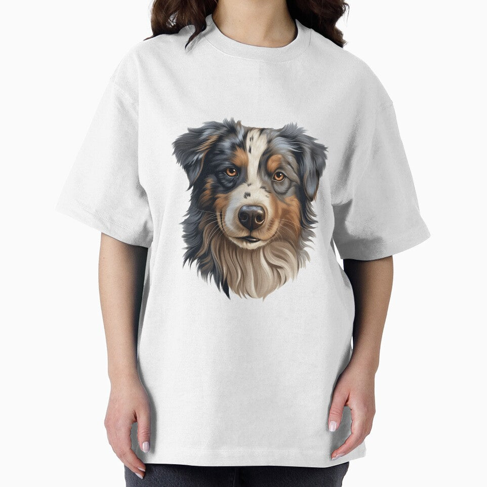 Realistic Aussie Dog Breed Art by InkedFlorist