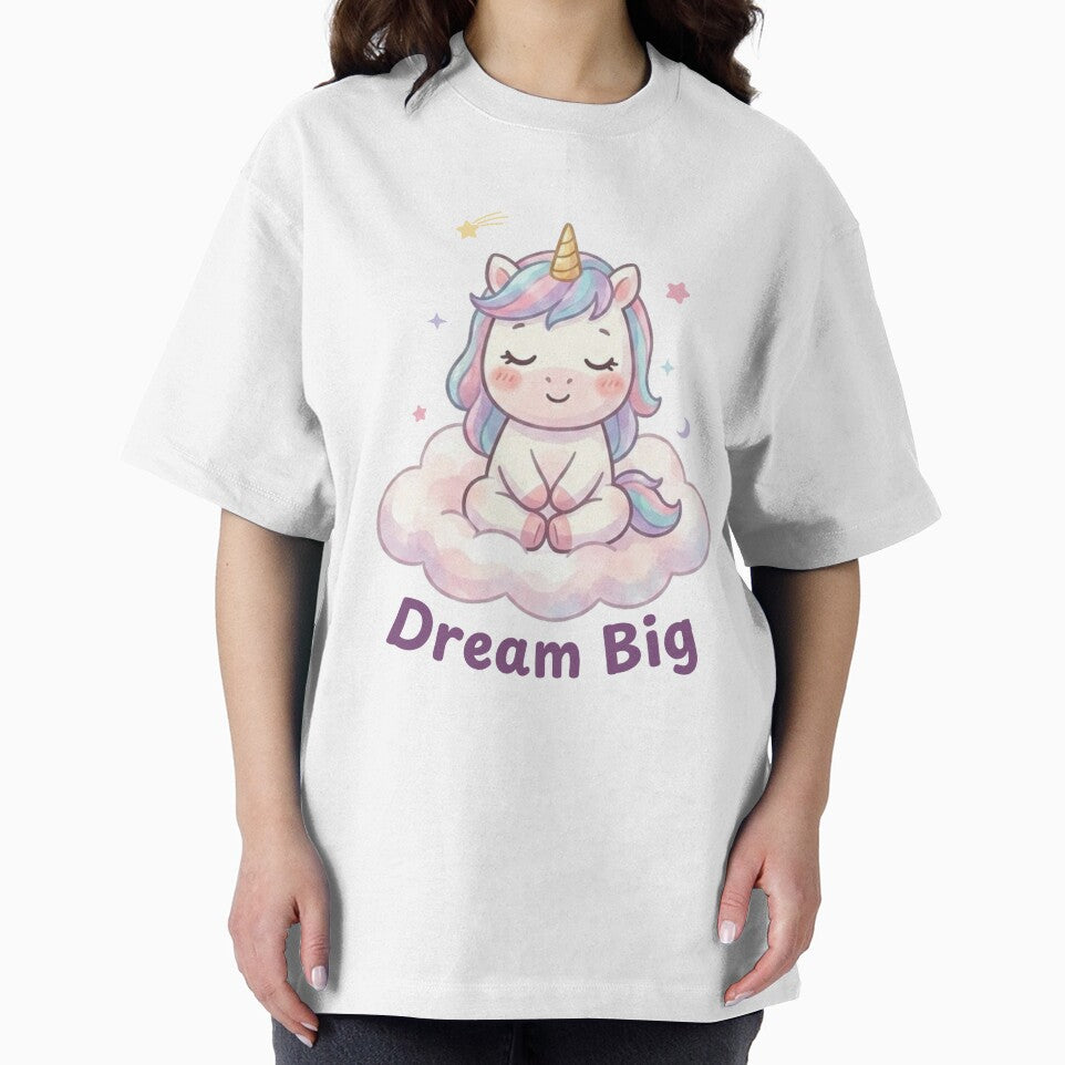 Dream Big Pastel Unicorn on Cloud | Reminder by SunnySideNotes
