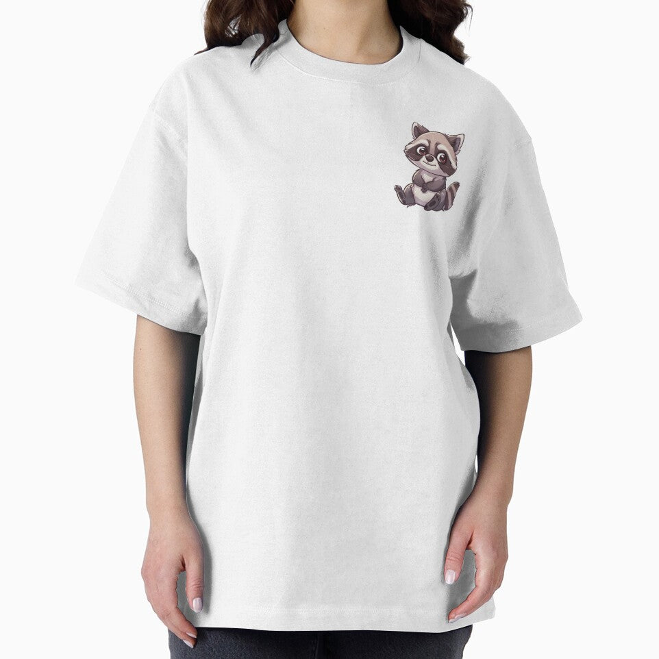 Raccoon Kawaii US Animal Inspired Art and Stickers by CDC40