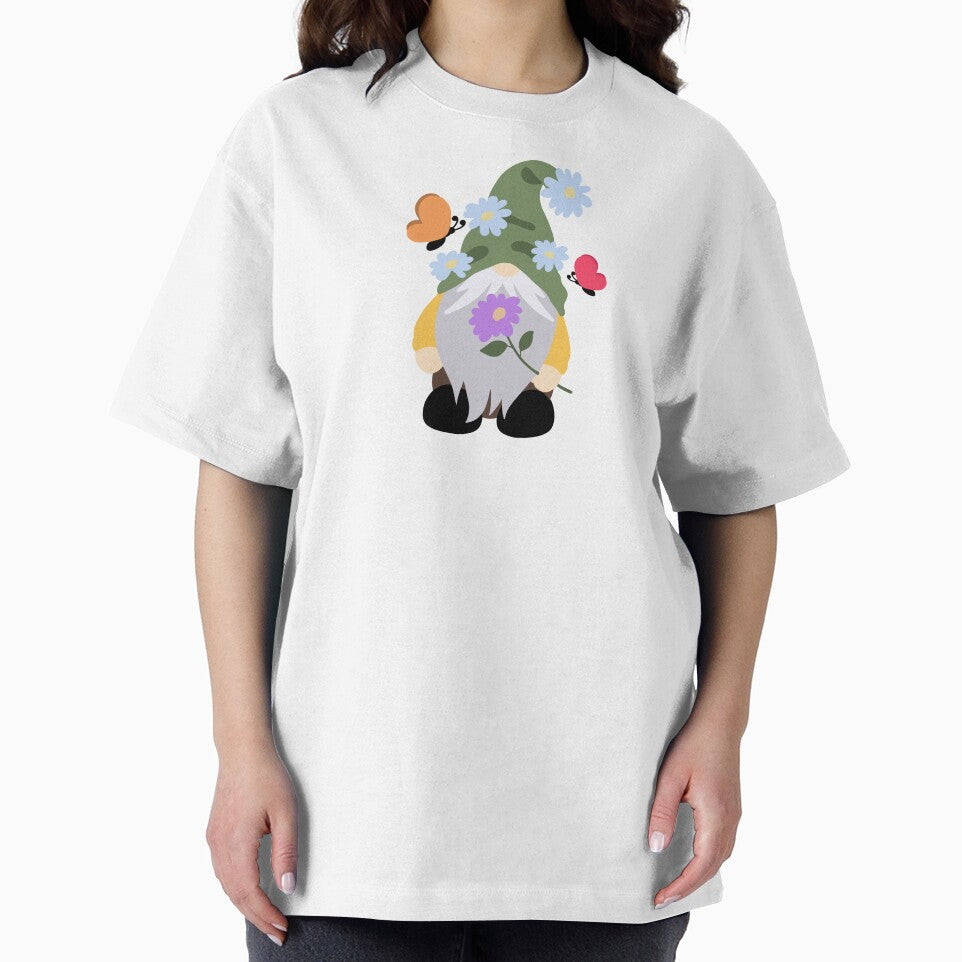 Spring Gnome | Butterflies | Spring Season | Spring Flowers by Digital-Thought