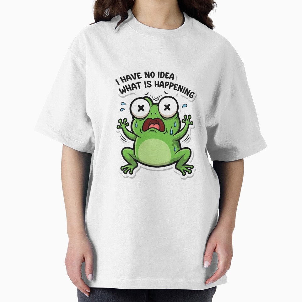Copy of What Am I Doing With My Life Frog Sticker – Funny Existential Meme by MongOficial