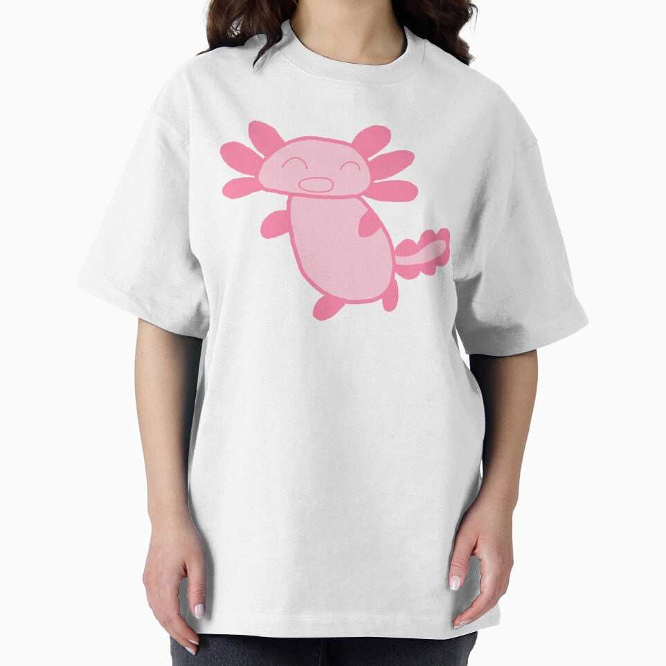 Cute Smiling Axolotl by urnit