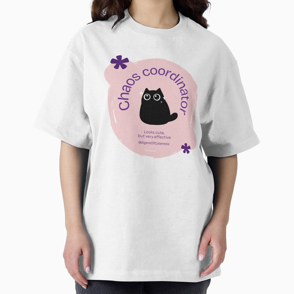 Chaos Coordinator - Cute Cat Pet Parent Humor by LouDSarG