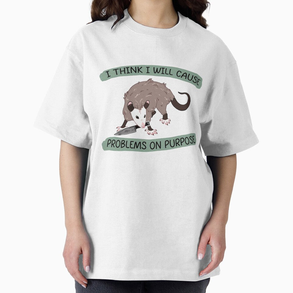 Funny Possum Sticker - Hilarious Marsupial Saying by JossDesign15