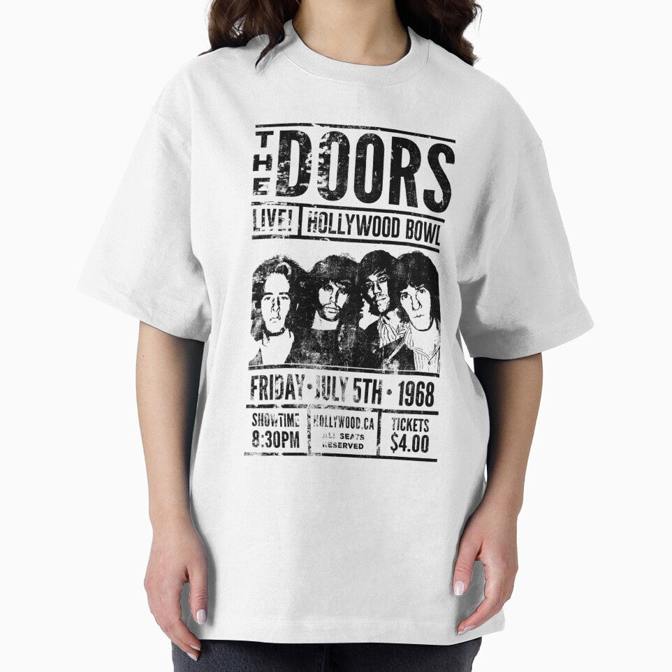 The Doors Grunge Band Poster by radojeonjoudc