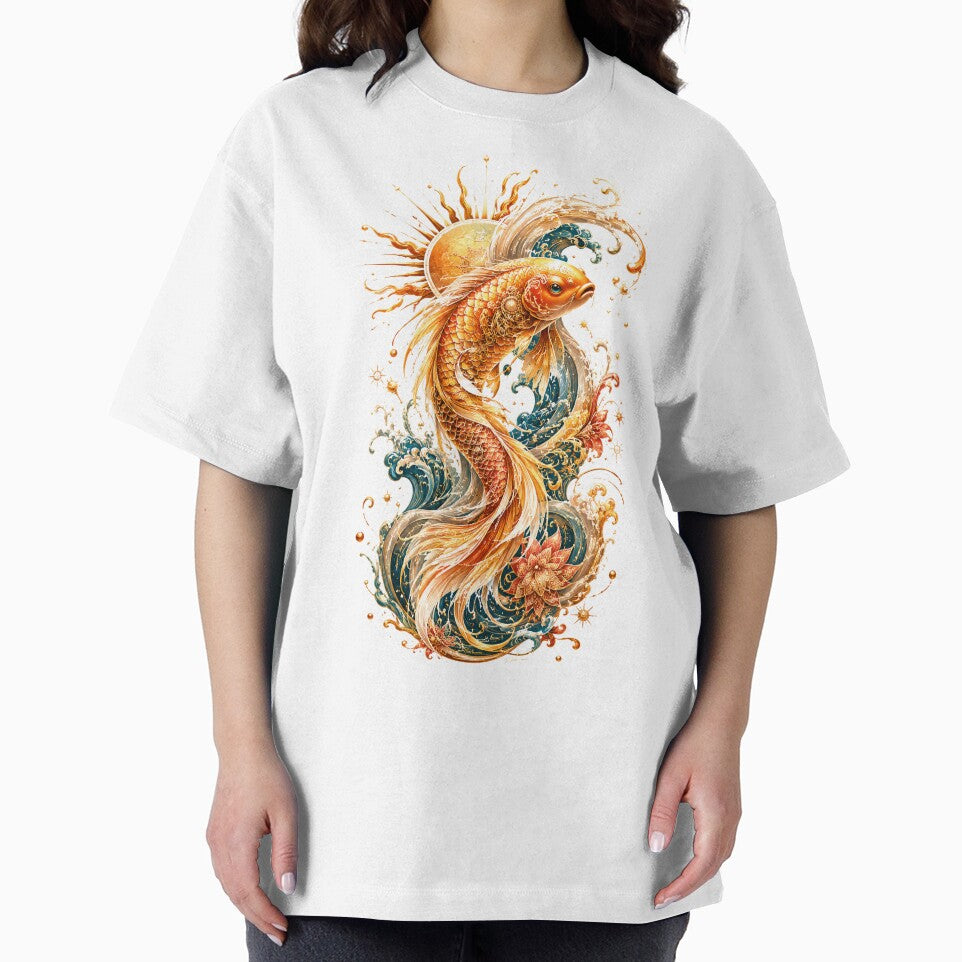 Solar Koi Matching Couple Shirt by JabbiKamost