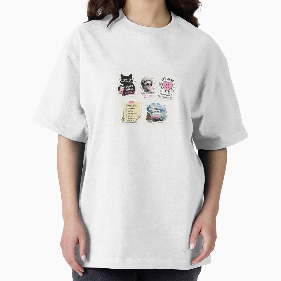 Gen Z style stickers by artByDhanashree