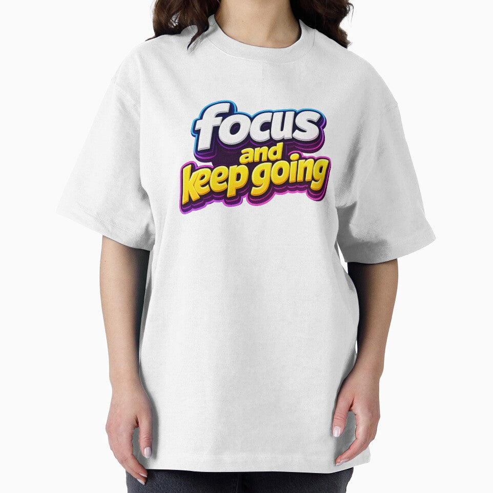 focus and keep going by Black-White-art
