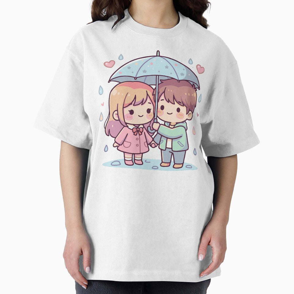 Cute Couple Under Umbrella Romantic by sumeetkaliya