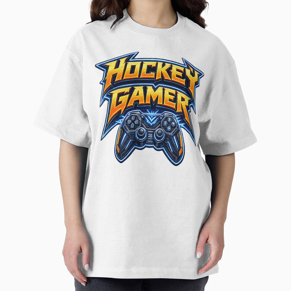 ⚡GAMER HOCKEY GEEK NERD RETRO PRINT by Atelier RLGS