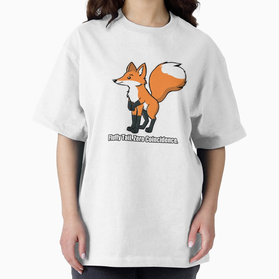 Fox - Fluffy Tail Zero Coincidence - Funny Fox Gift by pawdrops