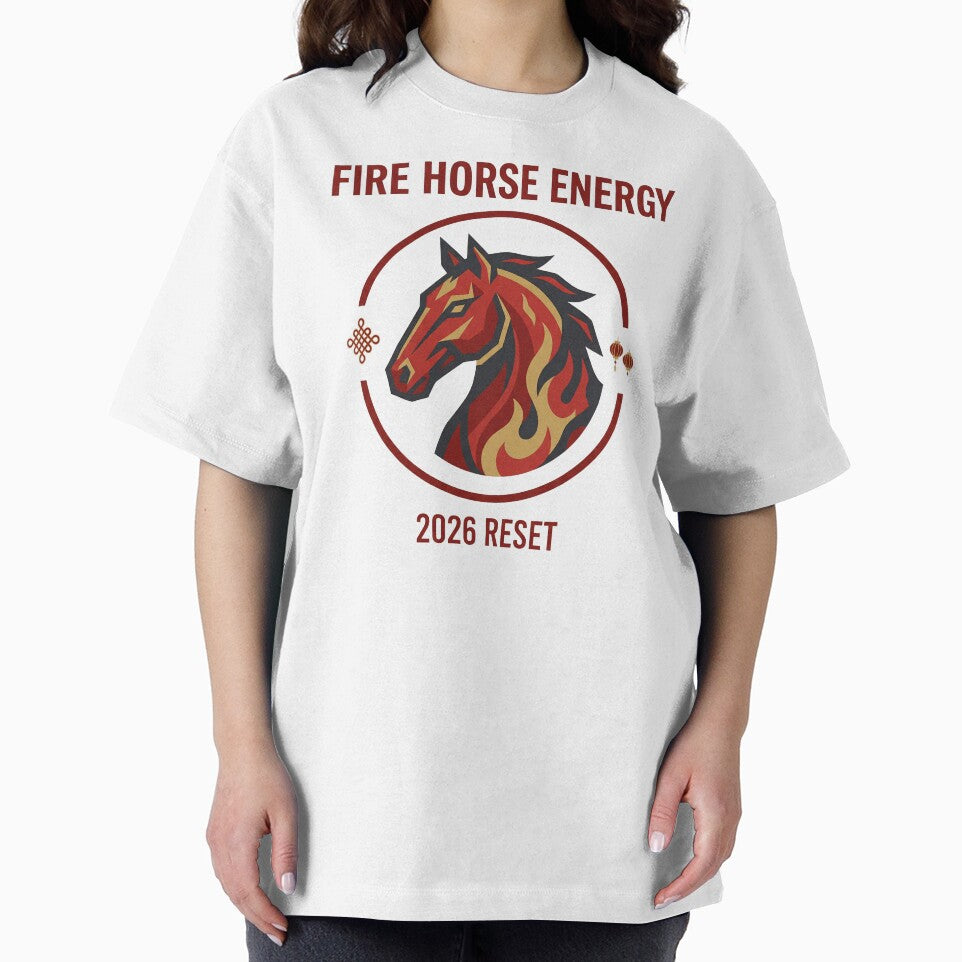Fire Horse Energy 2026 Lunar New Year Motivation Shirt by IM Hunter