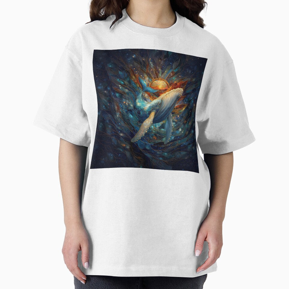 Celestial Whale in Radiant Light by Rocky Mountain Artistry