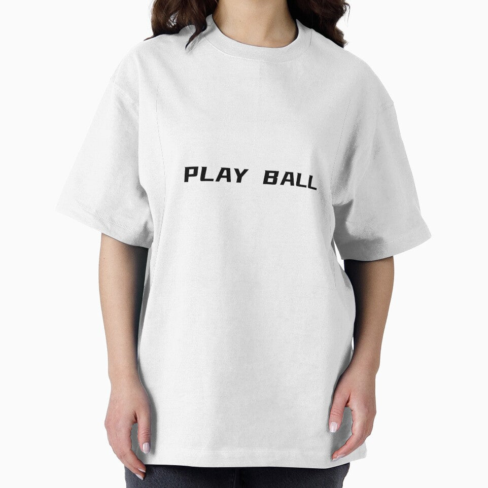 Play Ball T-Shirt – Baseball Quote | Uncle Jichuan by Uncle-Jichuan
