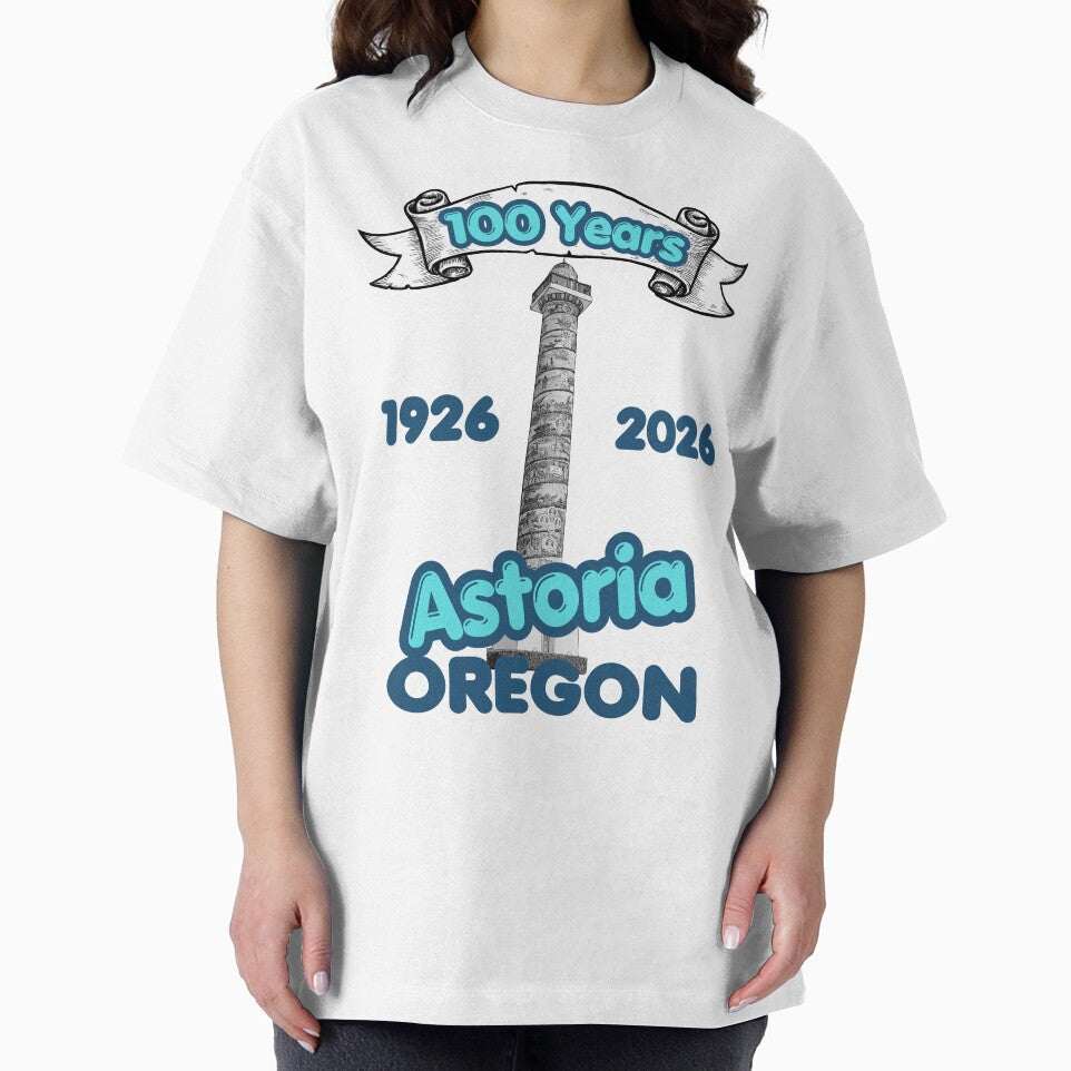 Astoria Oregon 100 Year Astoria Column Anniversary by WigOutlet