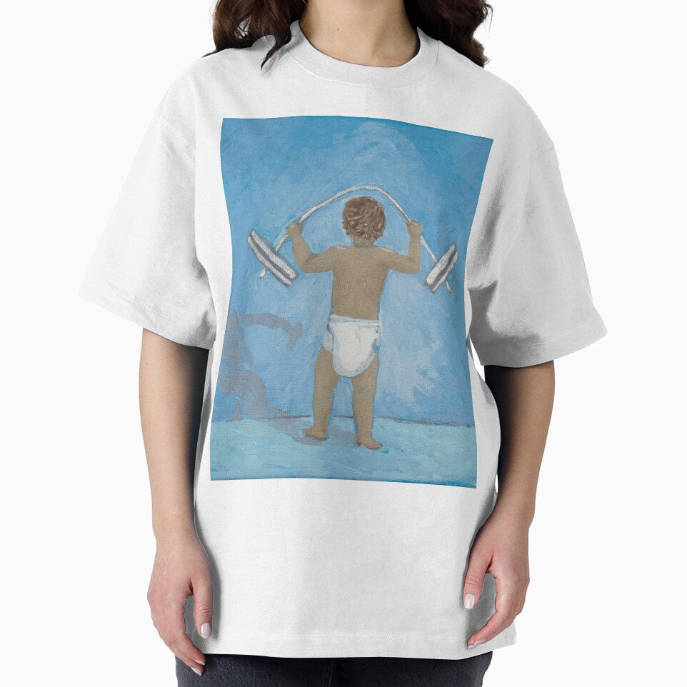 Baby Weightlifter by YellowDotArtist