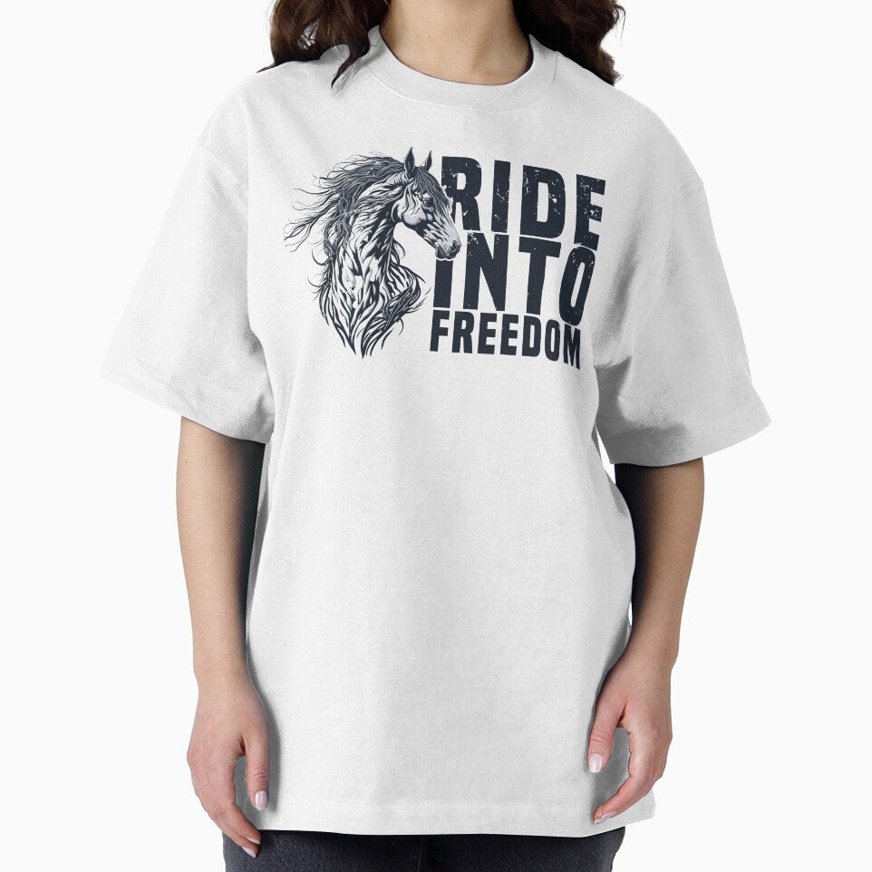 Ride Into Freedom Horse by casualVisions