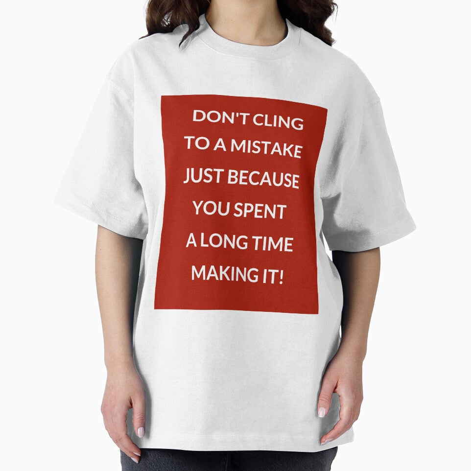 DO NOT CLING TO A MISTAKE - motivational prompts by Inspirationmotivation