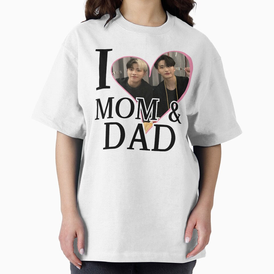 Kpop ATEEZ I Love Mom and Dad Hongjoong and Seonghwa Meme by StarBunnyDesign
