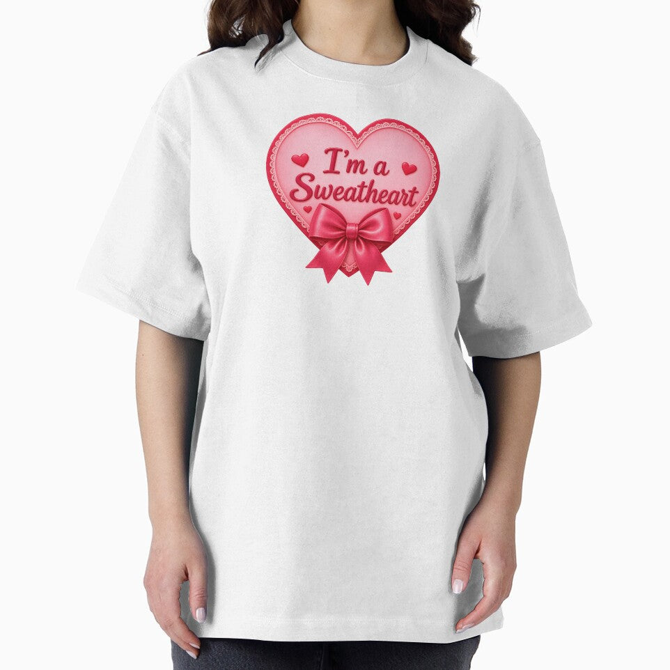 Valentine Sweatheart Pink Candy Heart Bow by Artmares