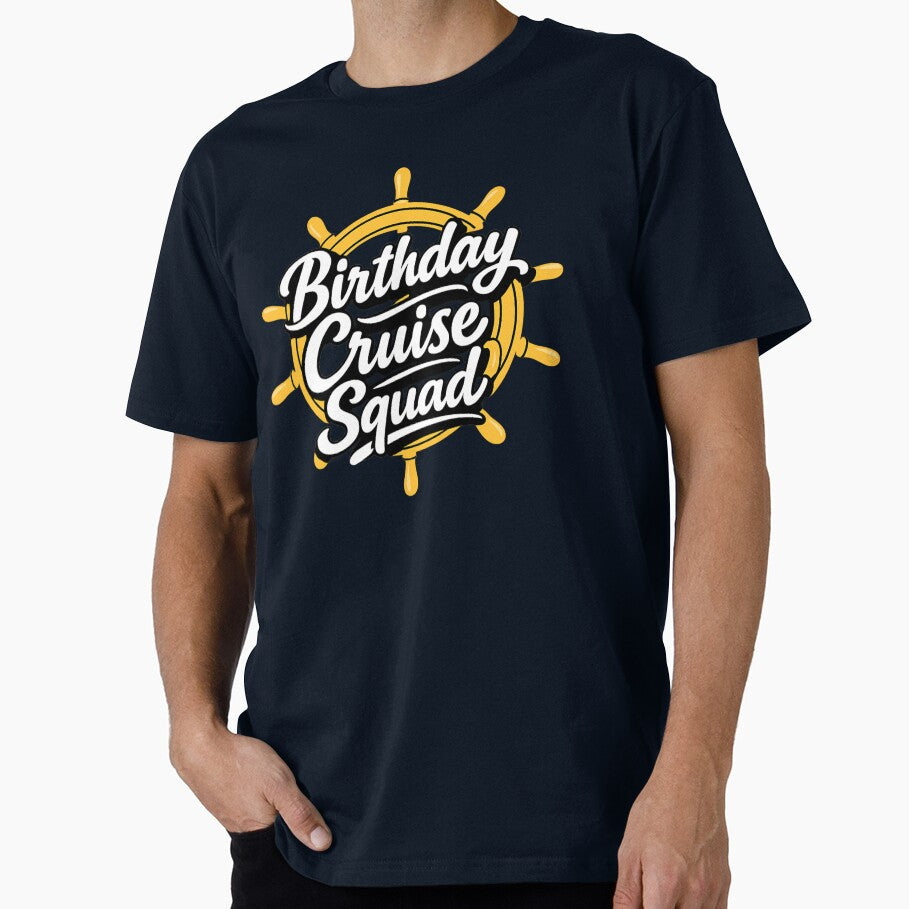 Birthday Cruise Squad | Nautical Group Birthday Shirt | Cruise Party Tee by DailyDrivesct