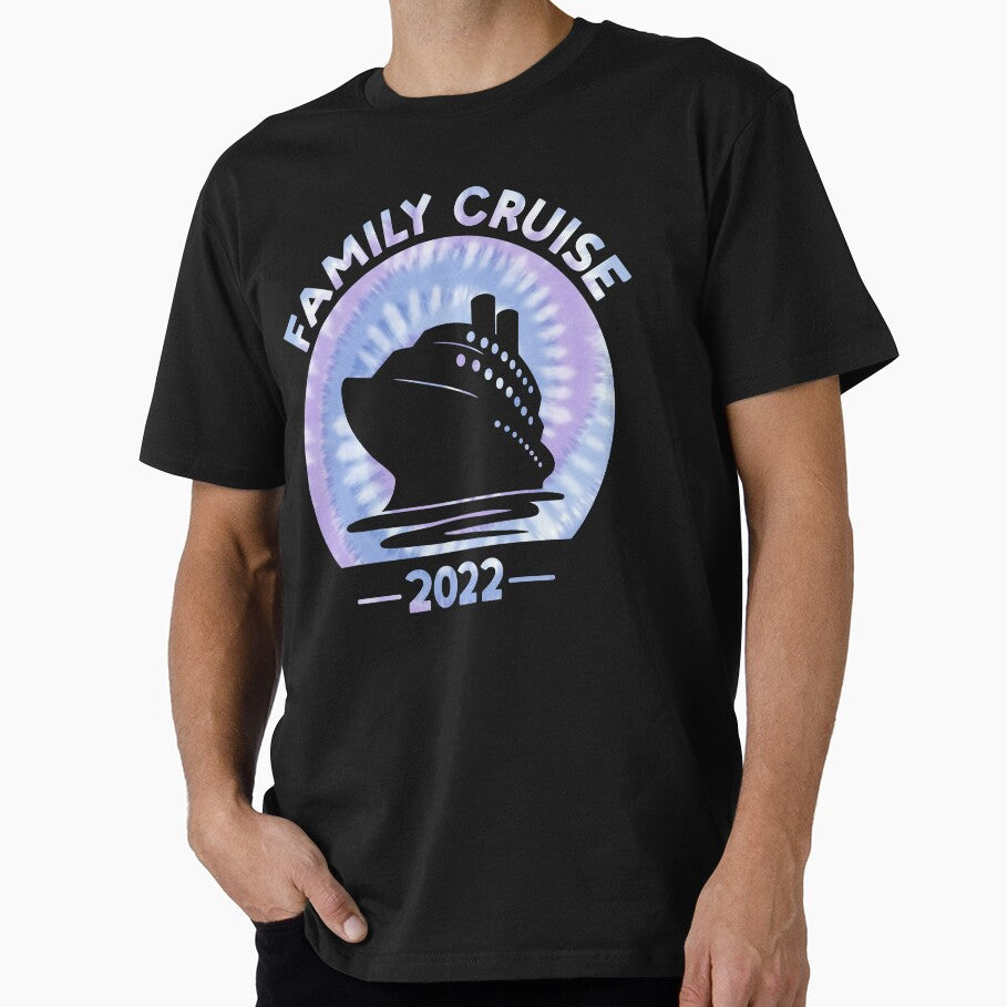 Family Cruise 2022 Tie Dye Print For Family Cruise Trip by JokeGysen