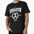 Generation Z Vintage College White Text by reka-designs