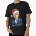 Cool Vintage Christmas Trump, Santa  Face T-Shirt by ET-STUDIO