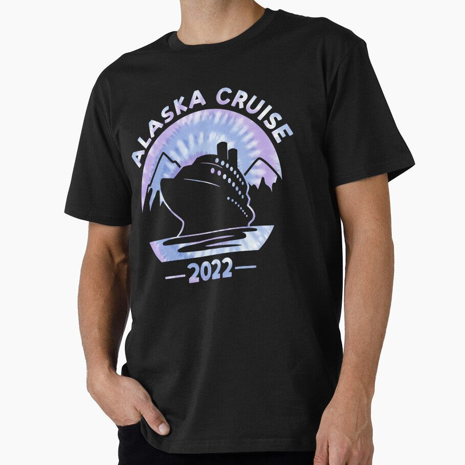Alaska Cruise 2022 Tie Dye Print For Family Cruise Trip by JokeGysen