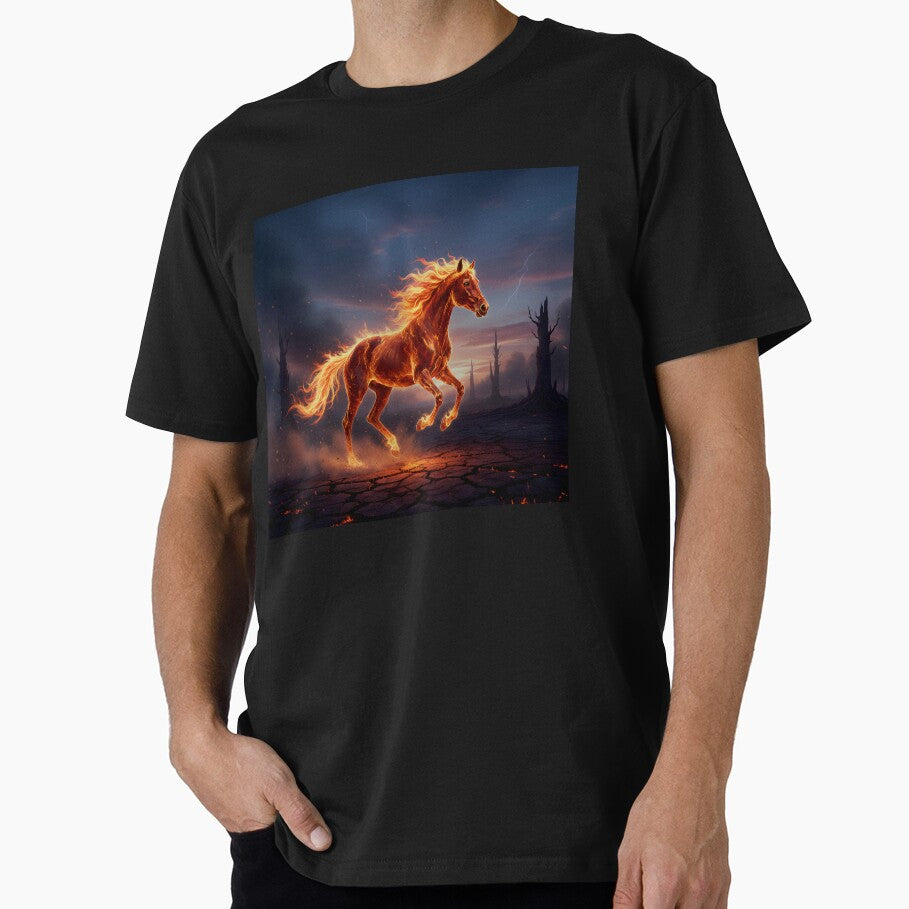 Majestic Fire Horse - Chinese New Year Spirit Animal by MMYST