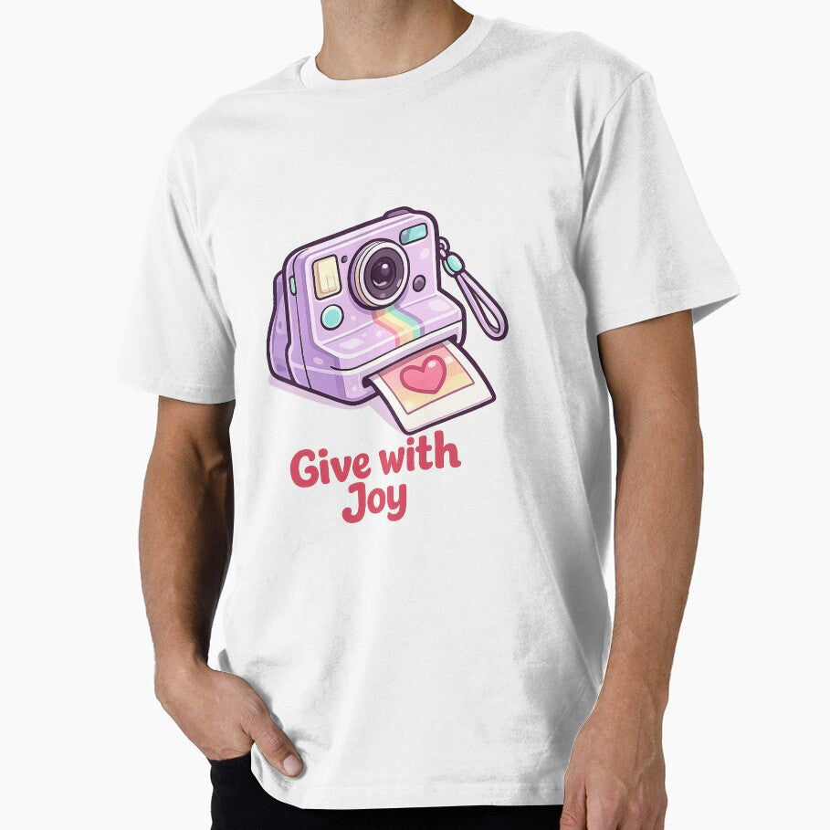 Trendy Instant Camera Give With Joy by Bright Sprout Wear
